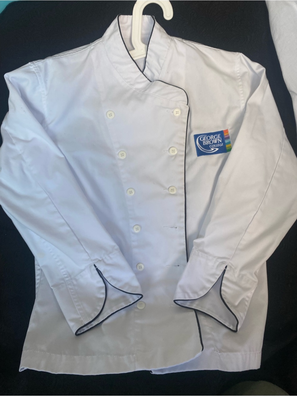 George brown polytechnic chef jacket 3xs